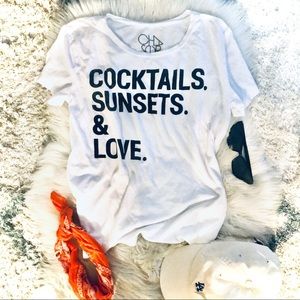 CHASER TEE STATEMENT LOGO TEE🖤🤍